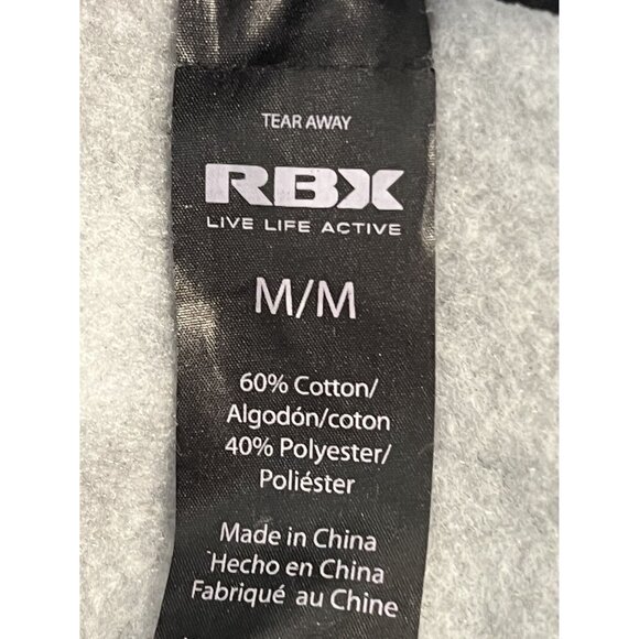 RBX Men's Pullover‎ Hoodie With Pocket, Medium, Gray - Picture 5 of 10